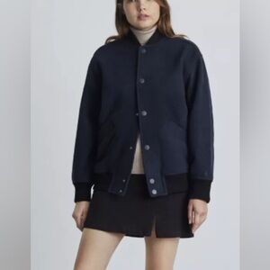 Everlane Rewool Varsity Bomber